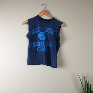 Vintage Unisex XS Crop Top